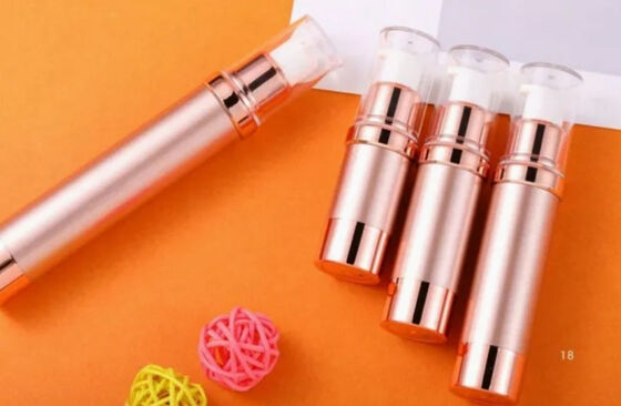 Plastikowy PP Pustka Kosmetyczna Bezpowietrzna Pompa Losowanie Serum Butelka K26-4 10ml 15ml 20ml 30ml