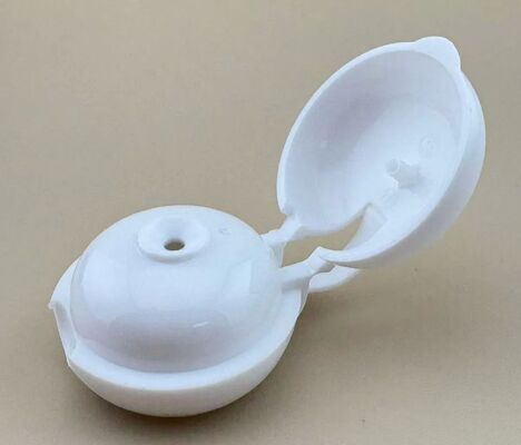 Biały zakręt butelki kosmetycznej 28 mm zakręt butelki plastikowy okrągły do płynu do mycia rąk