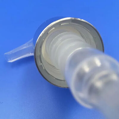 Opakowania kosmetyczne Aluminiowa plastikowa srebrna pompa z rozpylaczem Pompka do balsamu