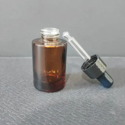 Custom Luxury Clear Empty Glass Bottle Custom Color 15ml butelka z kroplami oleju eterycznego