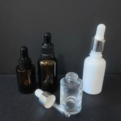 Wysokiej jakości dostawca Amber Clear Boston 2 oz Szklana butelka z olejem eterycznym z kroplówką 60 ml na serum