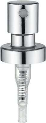 Srebrny rozpylacz z pompką perfum K402-1 Crimp Wytrzymały plastikowy materiał