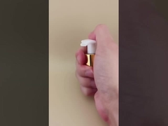 Złota pompa kremu z prawej do lewej blokady K204-2 do butli do pielęgnacji skóry