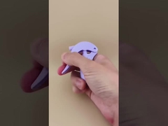 Świetnie fioletowy plastikowy mini-pryskawka K604-1 do butelek i fryzjerki