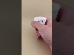 Biały plastikowy mini-pryskawka K601-2 do fryzjera