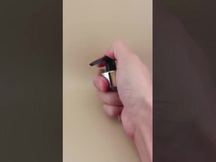 Czarny i srebrny pompka kremu K204-3 do pielęgnacji skóry ISO9001/ISO14001 certyfikowany