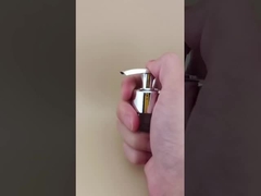 K204-1 Czarny i srebrny pompka do płynu do pielęgnacji skóry