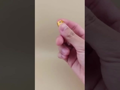 Żółty Alum Button Fine Crimp Sprayer Duże obudowy K402-1 do perfum