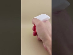 Biały plastikowy rozpylacz z pompką spustową PP z czerwonym przyciskiem K101-8 dla przemysłu chemicznego