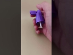 Zindywidualizowany plastikowy PP Purple Oral Mist Sprayer K310A do leków