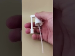 Długoustny Biały Opryskiwacz Mgłowy do Jamy Ustnej K310B Certyfikowany i Wykonany z Tworzywa PP do Leków