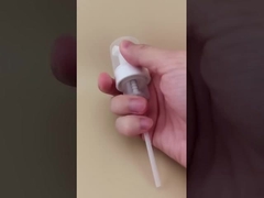 Biała pompa piankowa K515 do butelek kosmetycznych dla dziewcząt