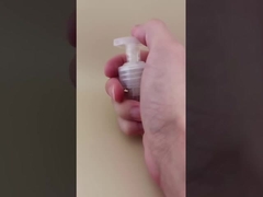 Przejrzysty pompa kremu do pielęgnacji skóry