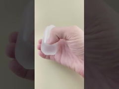 Okrągła butelka ze szklanym podłożem o grubości rogu do fundamentów