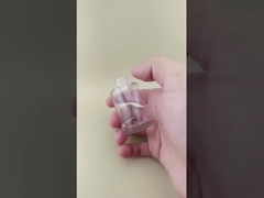 Nowy projekt Stopniowa zmiana Jasna, gładka butelka szklana dla esencji