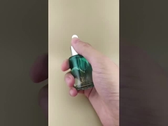 Nowy Design Clear Gradual Change Cyan Smooth Dropper Bottle K-GBL30 for Essence