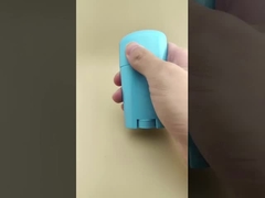 Błękitny wielki płaski balsam do ust opakowanie 2308 do szminek