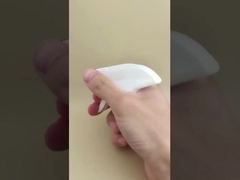 Plastikowa biała pompka spustowa PP z niebieską dyszą rozpylającą K101-8 do butelek kosmetycznych