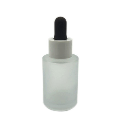 Matowe białe butelki z zakraplaczem olejków Nietoksyczny K1004 15 ml 30 ml
