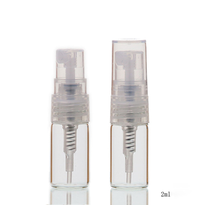 Jednorazowe plastikowe fiolki na perfumy o wielkości próbki, nietoksyczna mini butelka perfum K1209