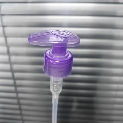 Przezroczysta fioletowa pompka do balsamu do ciała Non Spill 1,20 - 1,50 ml / T