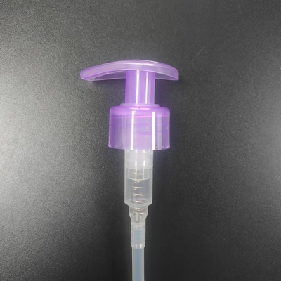 Przezroczysta fioletowa pompka do balsamu do ciała Non Spill 1,20 - 1,50 ml / T