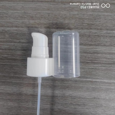 wszystkie plastikowe pompy serum pompy kremowe 18/20/24/28 z połową pokrywy pełną pokrywą