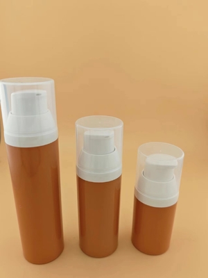 15 ml, 30 ml, 50 ml plastikowa, czysta, bezprzewodowa butelka z pompą kosmetyczną do opakowań kosmetycznych