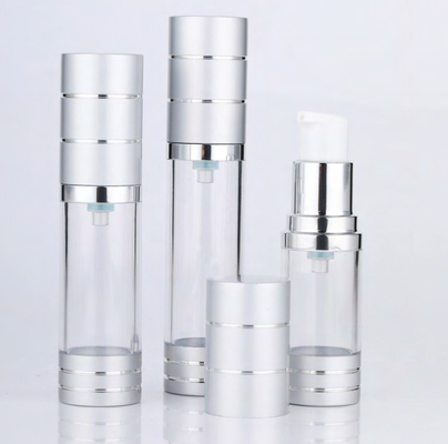 Plastic PP Empty 10ml 15ml Kosmetyczna bezpowietrzna pompa
