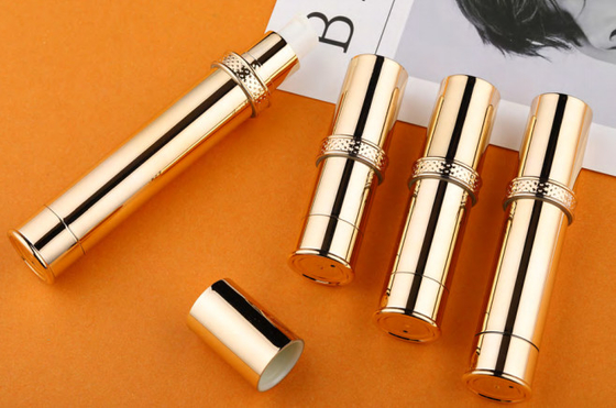 15 ml Zamrożone butelki z pompą bez powietrza Plastic Lotion Pump Vakuum Travel Container