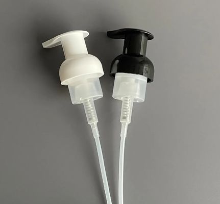 Plastikowa pompka do balsamu PP z certyfikatami ISO9001 i ISO14001, piankowa pompka z recyklingu, wielokrotnego użytku, do dozownika mydła w piance, zaprojektowana do wielu zastosowań
