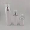 Luksusowy 30 ml powtórnie wypełniający się plastikowy spray kosmetyczny serum balsam acrylowy bezpowietrzna butelka pompowa