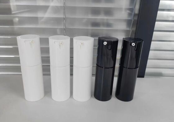 Mini przenośna butelka bezpowietrzna z gumowym dnem do kosmetyków