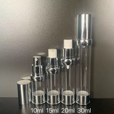 Luksusowa pompa bez powietrza z otwierającym się zamkiem 15 ml 10 Ml Kosmetyczny kwas serum, płyn bez powietrza