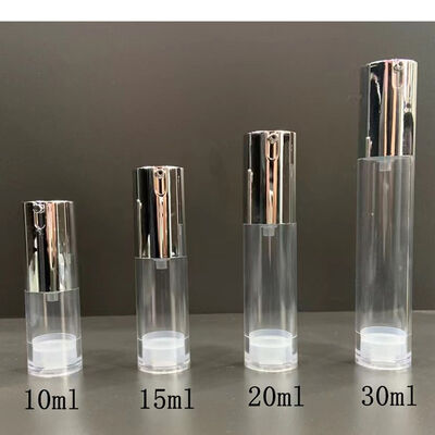 10 ml 15 ml 20 ml 30 ml Butelka bezpowietrzna z podwójną ścianką do pielęgnacji skóry