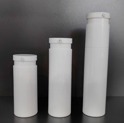 Luxury Custom White Matt Twist Airless Pump Bottle 30ml Plastic Pump Bottle z głowicą ABS