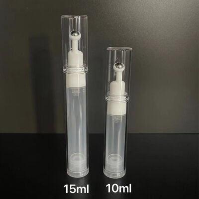 Ekologiczne 15ml 30ml 45ml 50ml Przejrzystość Pustka PP Plastic Kosmetyczna Opakowanie Pojemnik Serowa Losowanie Bezpowietrzna Pumpka