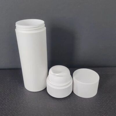 Zbiornik kremu przeciwsłonecznego 30 ml pompa wyciskowa butelka z kremem przeciwsłonecznym Kosmetyka kształt jaj plastikowa na zamówienie pusta krem przeciwsłoneczny biały