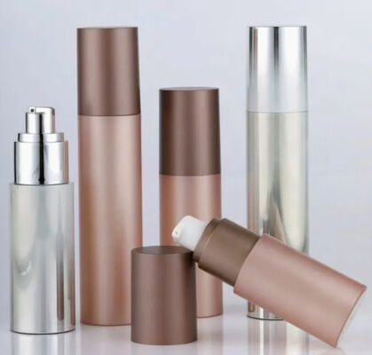 Plastic PP Empty Cosmetic Airless Pump Lotion Serum Flask K25-1 10 ml 15 ml