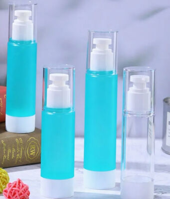 Plastic PP Empty Cosmetic Airless Pump Lotion Serum Flask K25-1 10 ml 15 ml