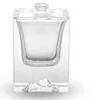 Szklana butelka z perfumami 100 ml Szklana butelka kwadratowa Szklana butelka z opryskiwaczem