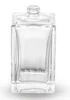 Szklana butelka z perfumami 100 ml Szklana butelka kwadratowa Szklana butelka z opryskiwaczem