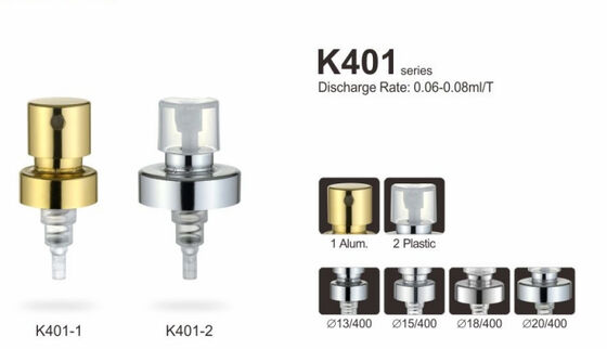 18mm 20mm Aluminium Crimp Pump Perfume Sprayer Fine Mist Spray K401