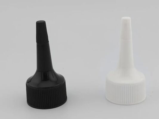 Pokrycie butelki 24 mm Białe paskowe zamknięcie