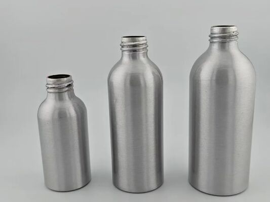 Puste aluminiowe opakowanie kosmetyczne Butelka z balsamem do wody Metalowy pojemnik do pakowania