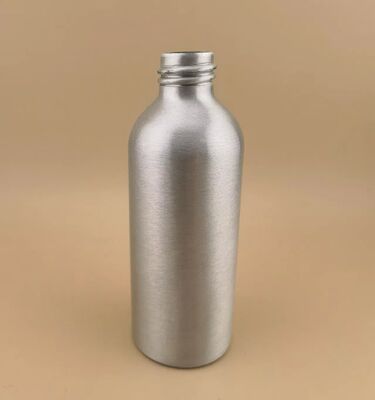 Nowe luksusowe butelki z aluminium z srebrnego srebra