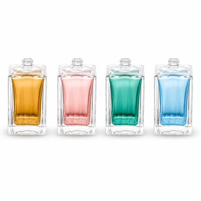 Gorąca sprzedaż Niestandardowe opakowanie kosmetyczne 100 ml trwała butelka szklana butelka perfum