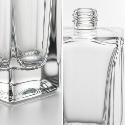 Gorąca sprzedaż Niestandardowe opakowanie kosmetyczne 100 ml trwała butelka szklana butelka perfum