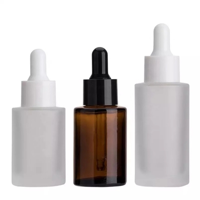 50 ml matowych szklanych butelek z zakraplaczem olejków eterycznych K1006 Multi Function