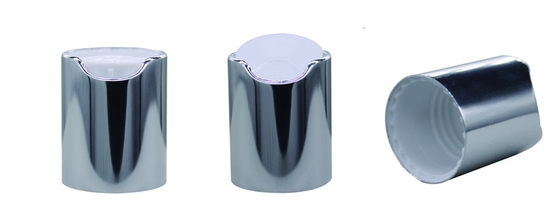 Kosmetyczny aluminiowy złoty dysk górny, pokrywki do butelek K901-5 Nonspill Flip Top